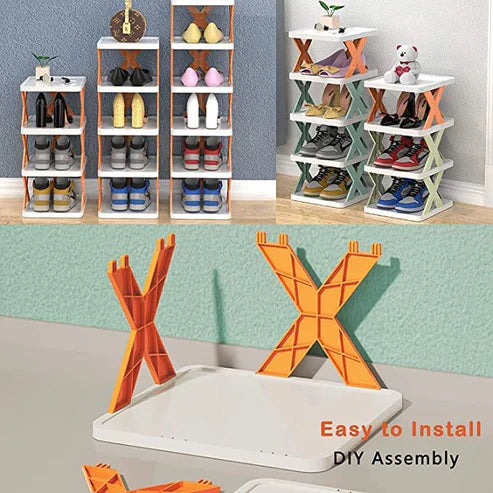 5-Layer Shoes Rack Organizer – Strong, Space Saving & Easy Assembly